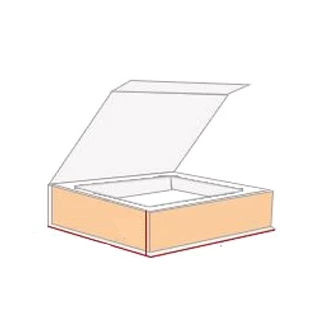Magnetic clasp box
